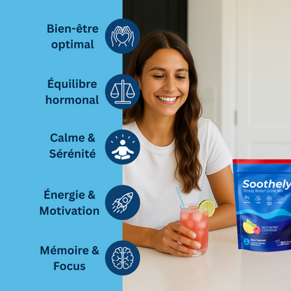 Soothely™ Boisson calmante (Mensuel)