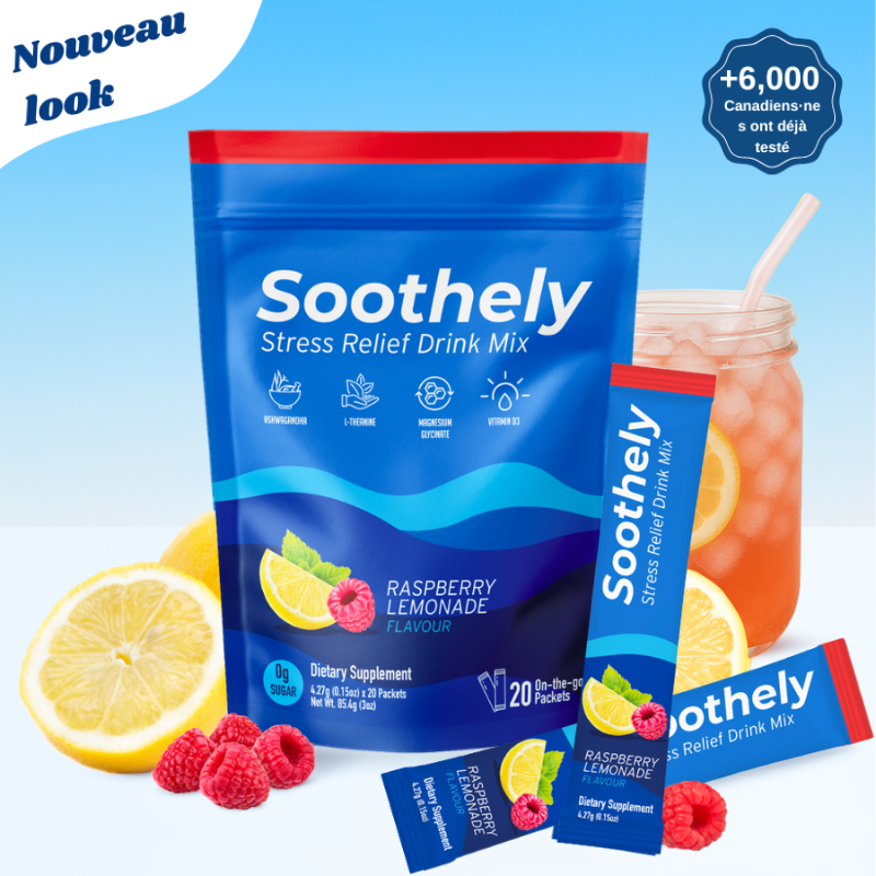 Soothely™ Boisson calmante (Mensuel)