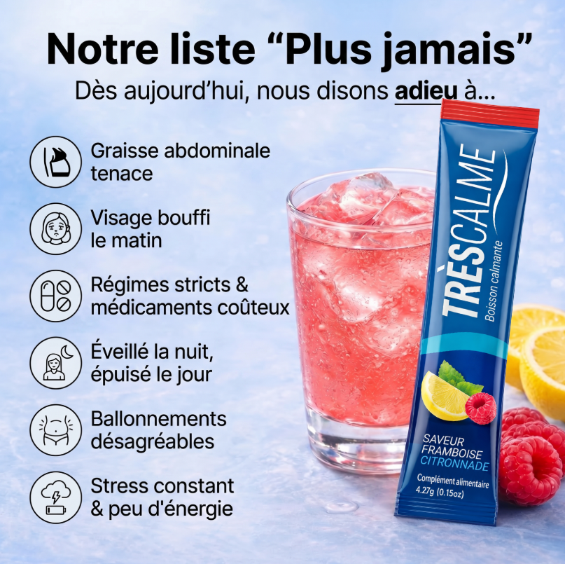 Boisson calmante du cortisol