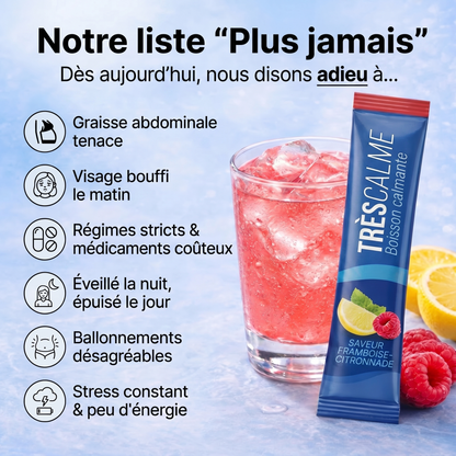 Boisson calmante du cortisol