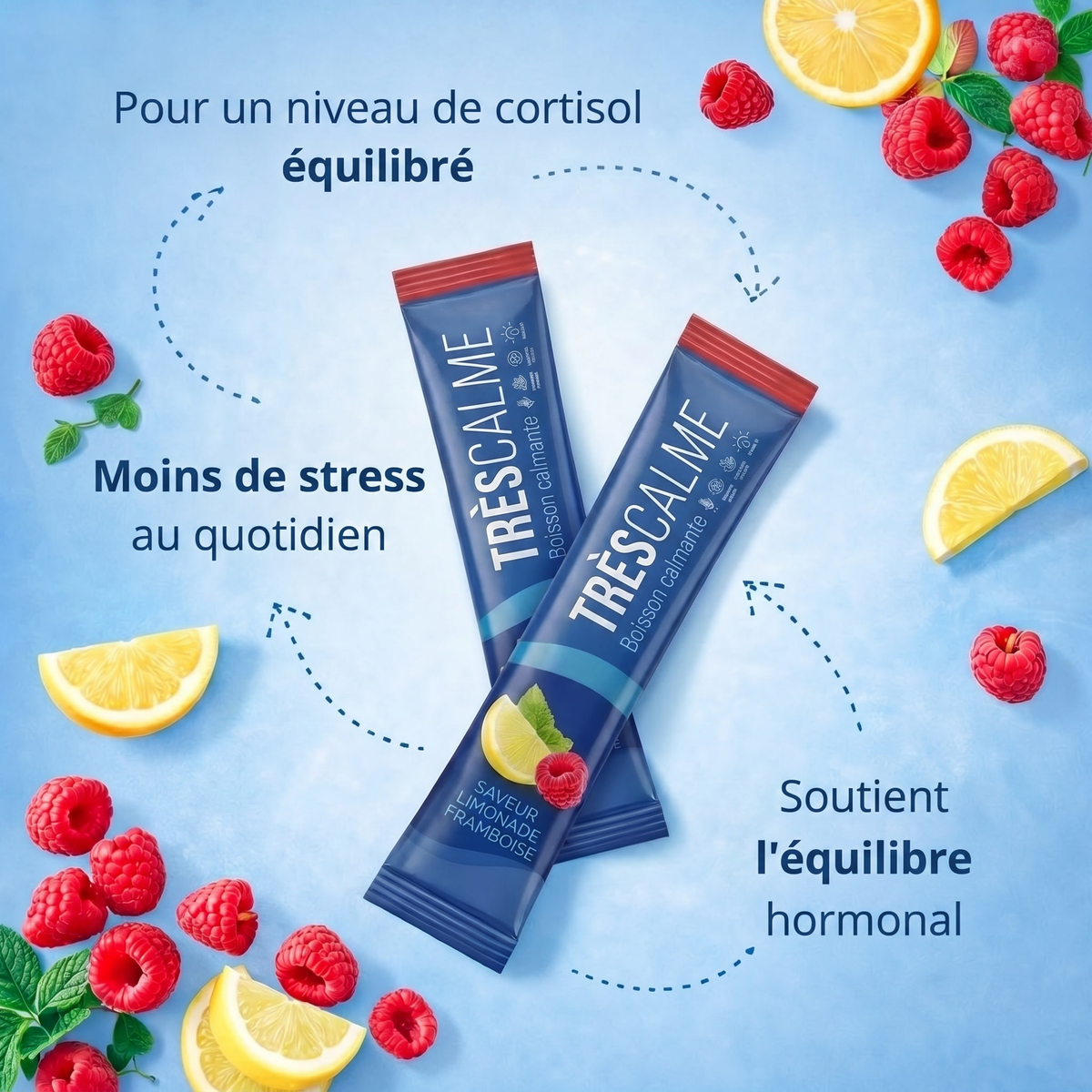 Boisson calmante du cortisol